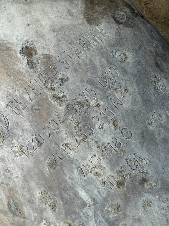 Audi OE 7L6253211N катализатор глушитель, фото 2