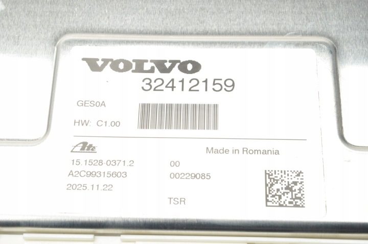 Volvo S90 V90 XC90 II XC60 II блок управления подвески 2026 32412159, фото 2