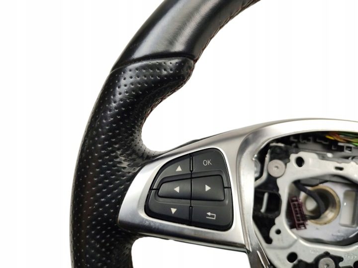 Руль кожа мультифункциональная Mercedes X156 X117 W176 W247 AMG A0004603303, фото 2