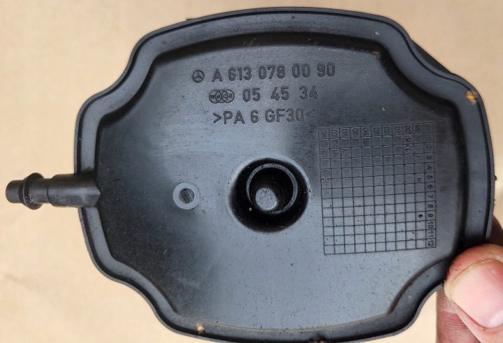 БАЧОК ВАКУУМА MERCEDES S-KL W220 OE A6130780090, фото 4
