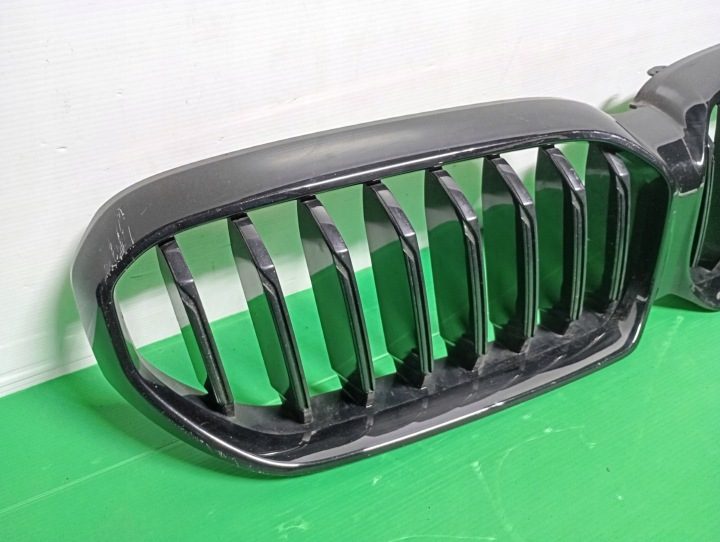 НОЗДРИ РЕШЕТКА РАДИАТОРА ДЛЯ BMW 5 G30 G31 РЕСТАЙЛИНГ 20- 5A0DFB4 ЧЕРНАЯ, фото 2