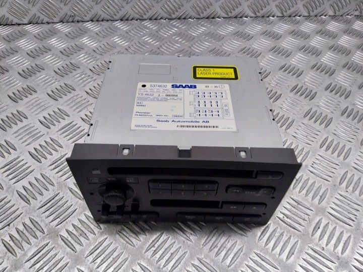 Магнитола с навигацией SAAB 900 II КАБРИОЛЕТ 5374632 2.3L бензин 110 кВт 2005, фото 4