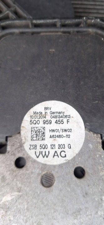 Комплект радиаторов Вентилятор Audi VW SEAT 5Q0121203G 5Q0131251EL 5Q0816411M, фото 5