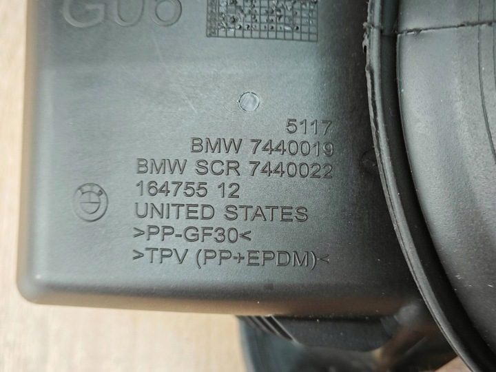 Оригинальный лючок ниша лючка бензобака BMW X6 G06 рестайлинг 7440022 12 л.с., фото 9
