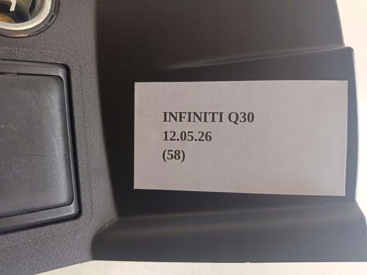 ПАНЕЛЬ ПРИКУРИВАТЕЛЬ ГНЕЗДО 12V INFINITI Q30 QX30 UK АНГЛИЯ 2001484, фото 4