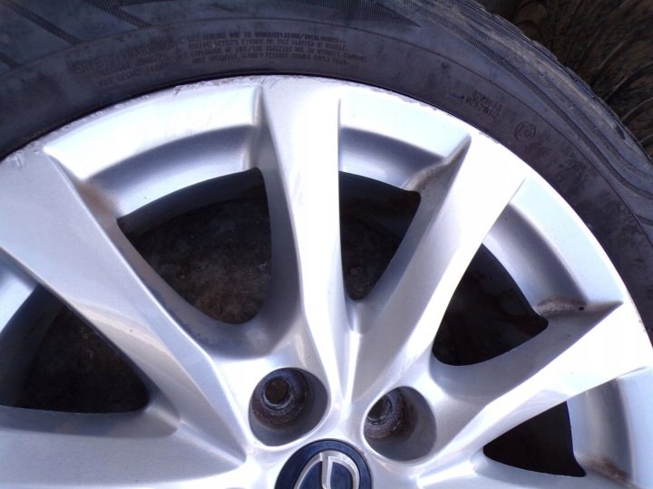 4× Литой диск Mazda OE 7.5" x 17" 5x114.3, фото 11