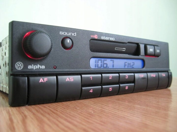 Автомагнитола VW ALPHA IV 1-DIN, фото 5
