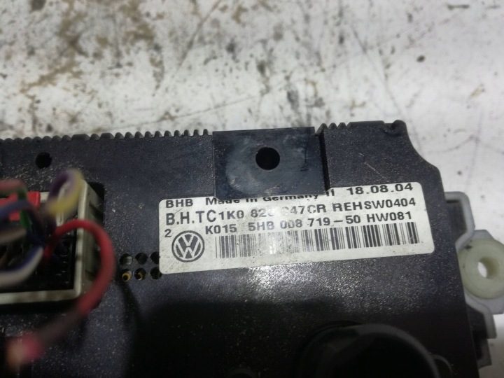 Блок управления климатом Volkswagen Touran I 1K0820047CR, фото 3