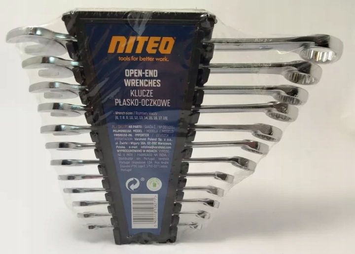 Niteo Tools Ключи Рожково-Накидной 12 штук, фото 2