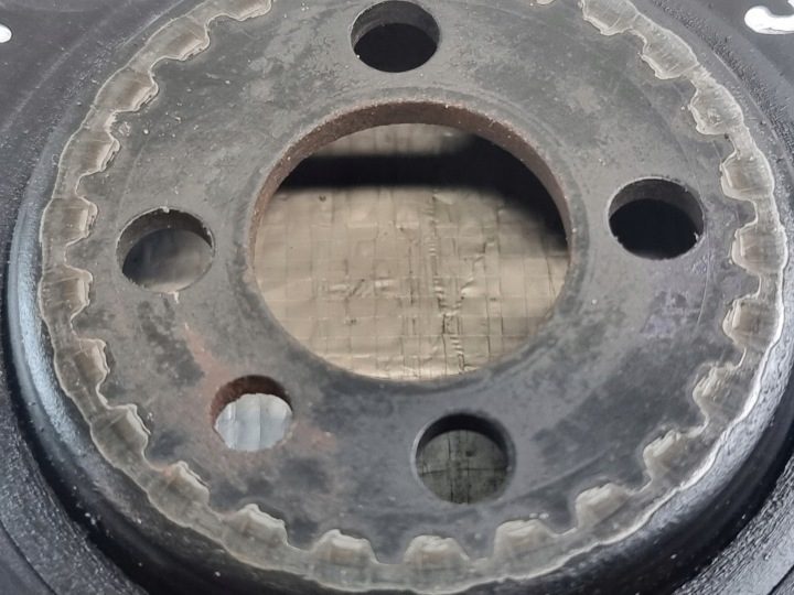 Шкив OE 058105251 Audi A4 B5 1.8B 92 квт 97 г., фото 3