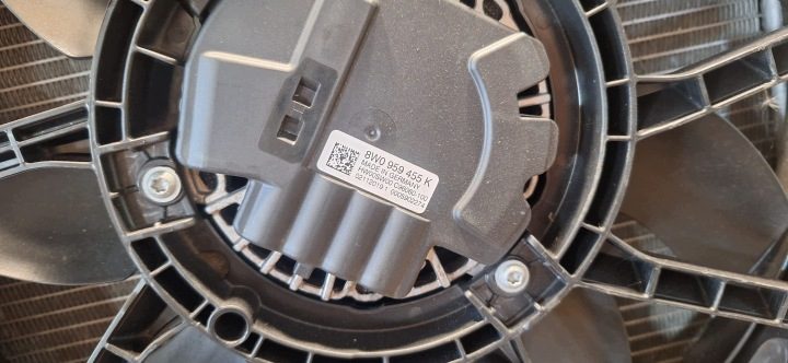 Комплект радиаторов + Вентилятор AUDI RS5 F5 A4 RS4 8W B9 8W0816411H 2.9 TFSI, фото 3