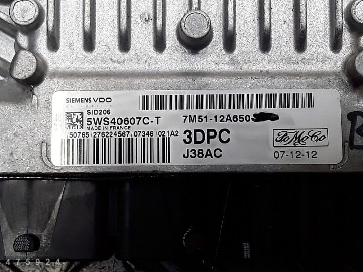 2010 Ford Focus ЭБУ 1800tdci 7m5112a650, фото 3