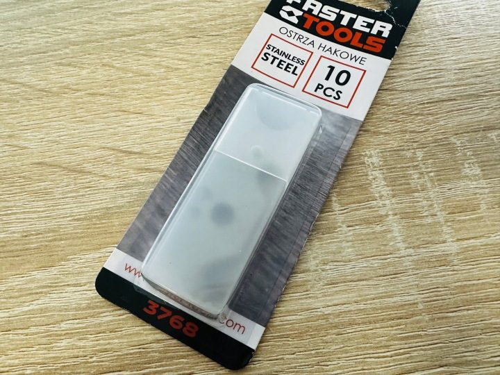 FASTER TOOLS Ostrza hakowe 19 мм / 10 шт., фото 2