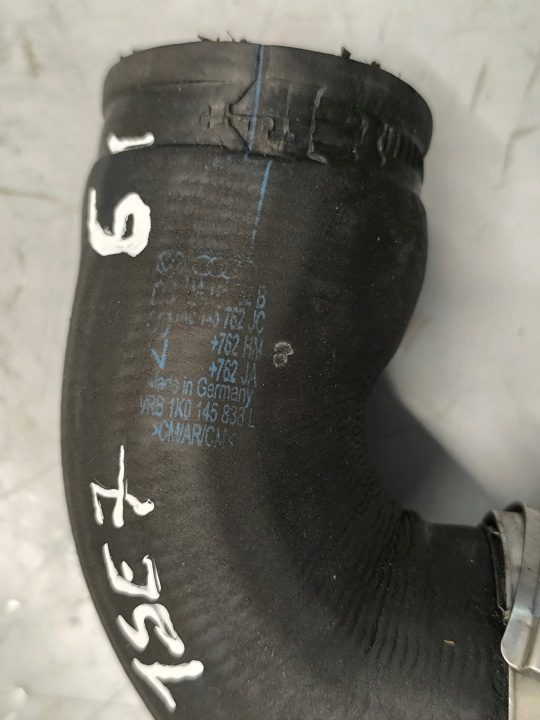 ТРУБКА ИНТЕРКУЛЕРА VW PASSAT CC (08-12)1.4 TSI CKM 1K0145838L, фото 2