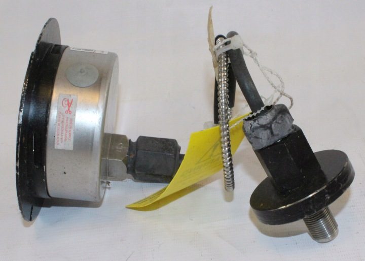 Манометр пневматический NPT 1/4\" 0-6 бар AO, фото 2