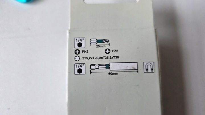 Комплект бит Torx Makita 25 мм 10 шт. E-15811 брелок karabinek, фото 7