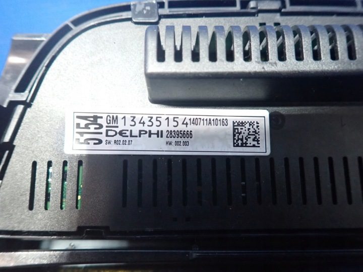 ПАНЕЛЬ МАГНИТОЛЫ КОНДИЦИОНЕРА OPEL ASTRA J 13435154, фото 7