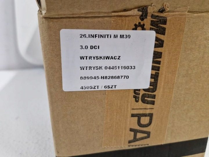 INFINITI M M30 3.0 дизель ФОРСУНКА 0445116033 889945-H82868770, фото 8