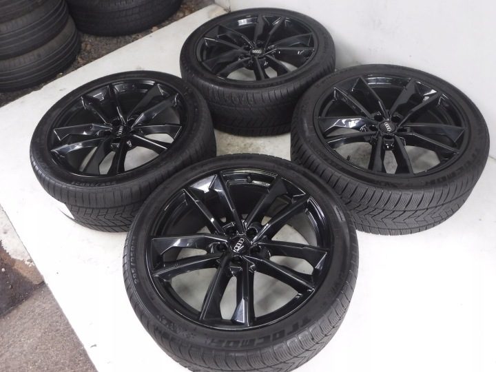 КОЛЕСА ЗИМНИЕ ДИСКИ АЛЮМИНИЕВЫЕ AUDI Q5 Q7 A7 A8 VW TOUAREG 21 5x112 ET35 4G8, фото 11