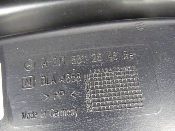 Mercedes E класс W211 НАКЛАДКА СТОЙКИ НИЖНЯЯ СРЕДНЕГО ПРАВАЯ, фото 4