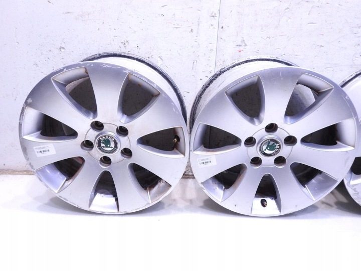 4× Литой диск Skoda OE Superb 2 7.0" x 16" 5x112 ET 45, фото 6
