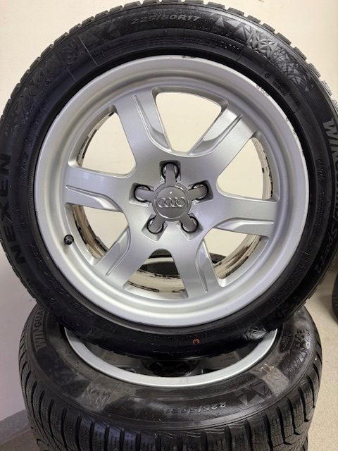 Колеса зимние 17'' AUDI A4 Allroad A5 A6 Шины 225/50R17 Nexen Bieżnik 8 мм, фото 2