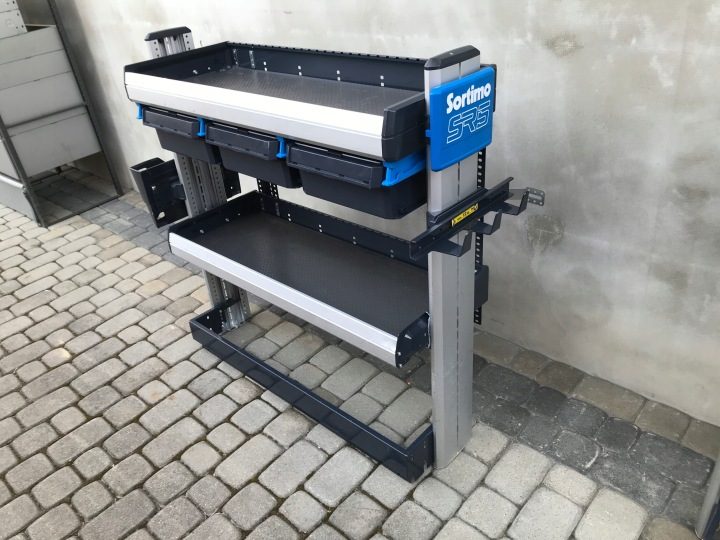 ОБШИВКА СЕРВИСНАЯ ШКАФ СТЕЛЛАЖ АВТОМОБИЛЬНЫЙ SORTIMO 101x105x36, фото 3