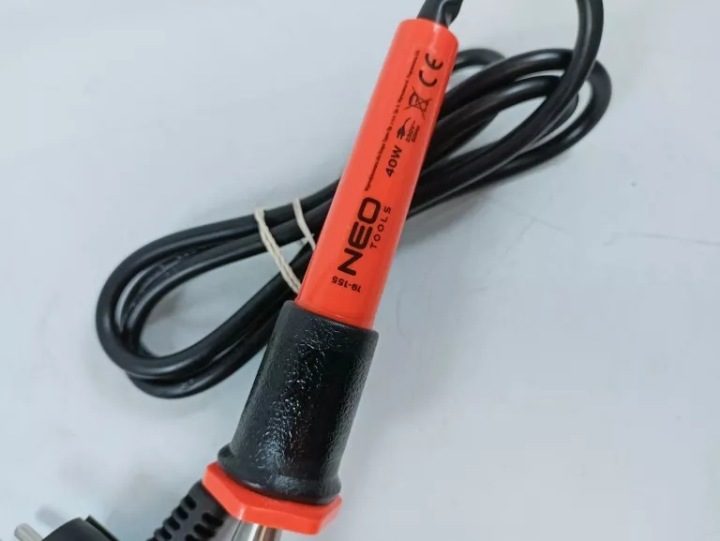 Паяльник oporowa kolbowa 40W 230V Neo Tools 19-155, фото 4
