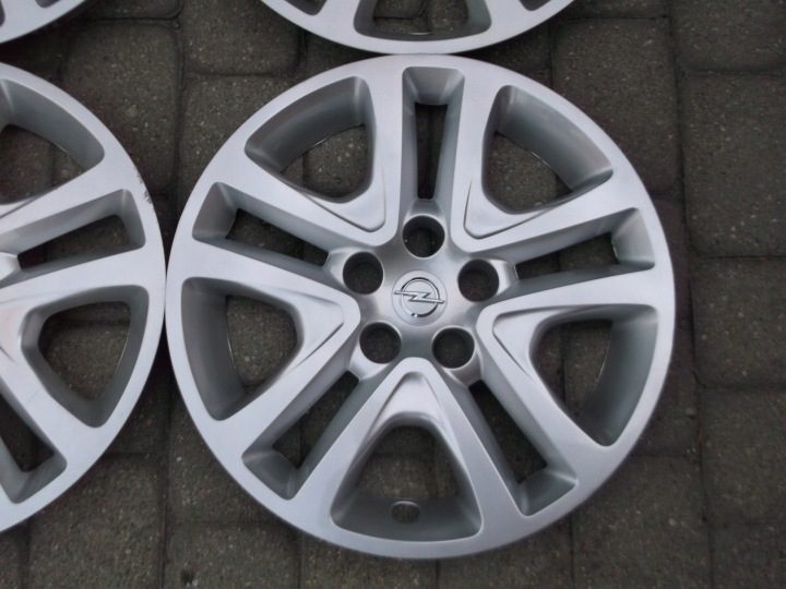 16'' ОРИГИНАЛЬНЫЕ КОЛПАКИ OPEL ASTRA K СТРУКТУРНЫЕ, фото 2