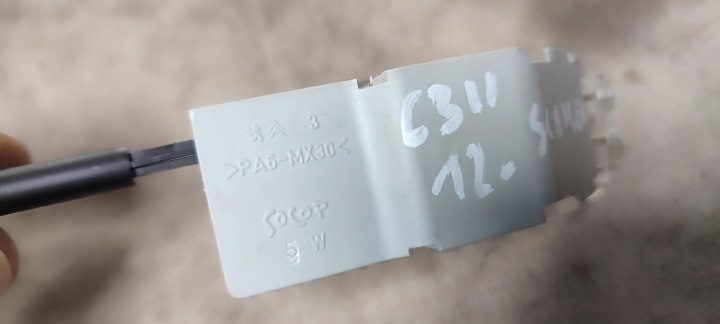 Citroen C3 II 12 г. плафон освещения бардачка EU 09 г.- 76TK, фото 4