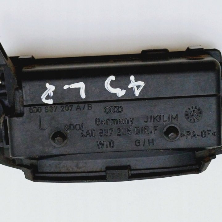 РУЧКА НАРУЖНАЯ ЛЕВАЯ ПЕРЕДНЯЯ AUDI A3 8L 8D0837207A NR161, фото 4