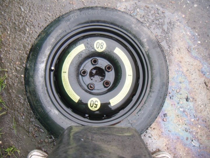 MERCEDES B КЛАСС W245 05- КОЛЕСО ЗАПАСНОЕ 125/90 R16, фото 3