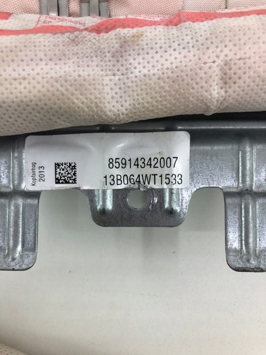 BMW 5 F11 шторка безопасности Airbag правый 9143420, фото 2