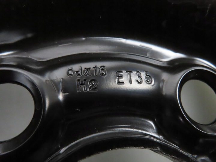 Штампованный диск VW 6.0" x 16" 5x100 ET 35, фото 2