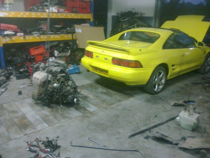 Toyota MR2 zzw30 задний глушитель нержавейка COBRA SPORT, фото 15