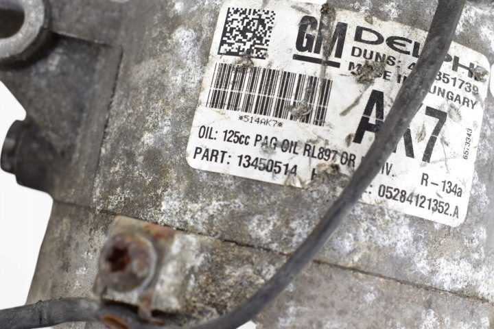 Компрессор Кондиционера OPEL ASTRA J ZAFIRA C MERIVA B 1.6 2.0 CDTI 13450514, фото 10