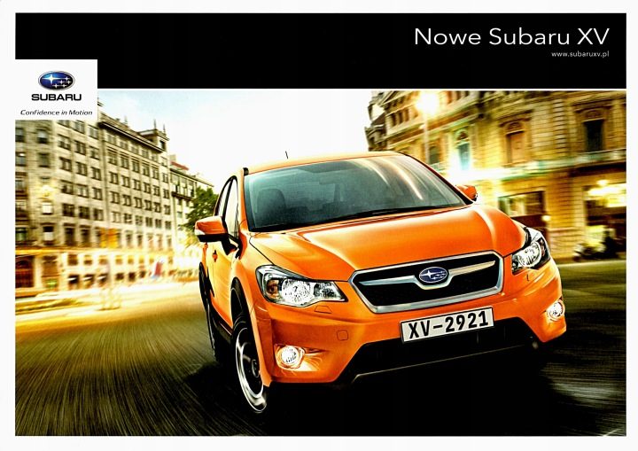 ПРОСПЕКТ SUBARU XV, фото 1