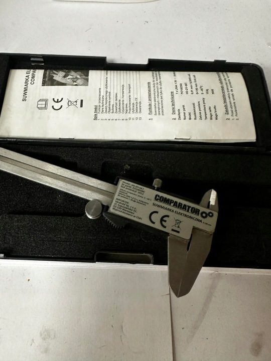 ШТАНГЕНЦИРКУЛЬ CYFROWA ЭЛЕКТРОННЫЙ С TWORZYWA SZTUCZNEGO 0-150mm MAR-POL, фото 1
