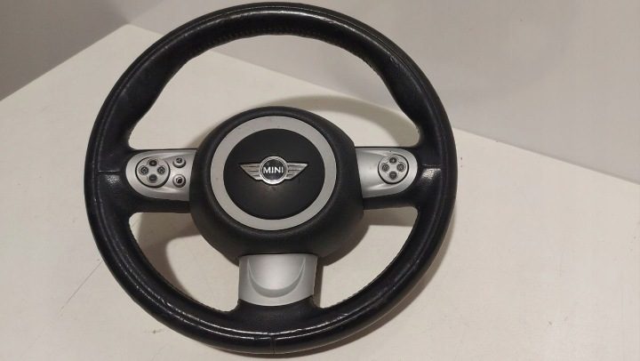 MINI COOPER R56 РУЛЬ КОЖА МУЛЬТИ AIRBAG ПОДУШКА ВОДИТЕЛЯ, фото 1