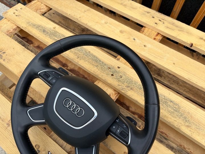 Руль Audi A6 C7 A8 D4 Q7 4L рестайлинг - хороший Wschowa, фото 3