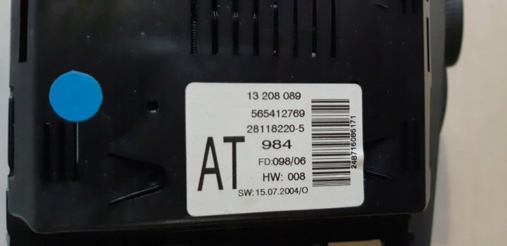Автомагнитола Opel ASTRA H ZAFIRA B 1-DIN, фото 10