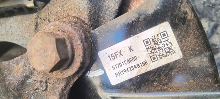 HYUNDAI i20 2 II 1.0 T-GDI СТОЙКА ПРАВАЯ ПЕРЕДНЯЯ ПОВОРОТНЫЙ КУЛАК 51701C8600 ВАРШАВА, фото 3