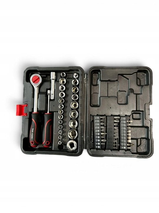 Комплект торцевых головок 63 шт. 38D515 TOP TOOLS, фото 2