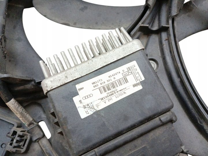 Вентилятор радиатора Audi Q3 I 8U A4 B8 A5 8T A6 C7 8K0121003AD 8K0959501G, фото 4