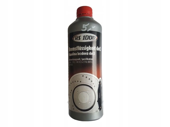 ЖИДКОСТЬ ТОРМОЗНАЯ RS1000 500 ML, фото 1
