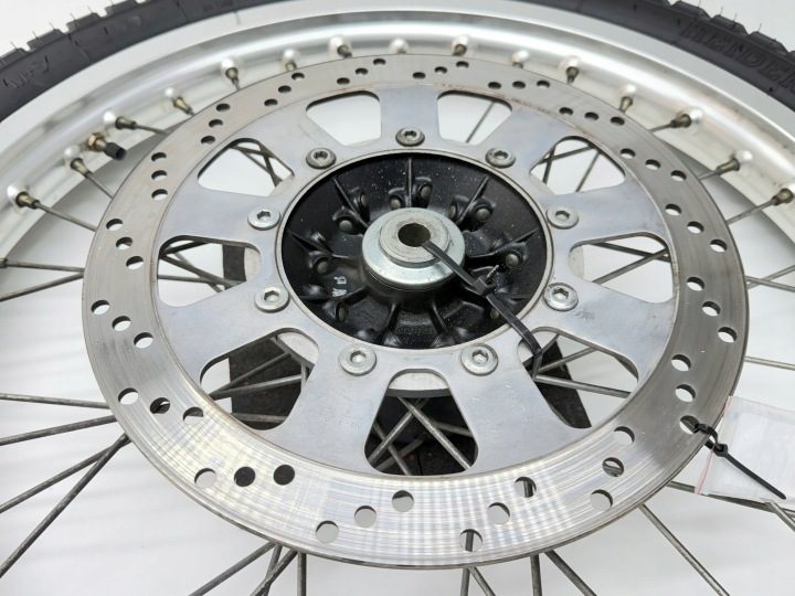 KAWASAKI KLE 500 02 г. КОЛЕСО ШИНА ПЕРЕДНЯЯ ДИСК, фото 10