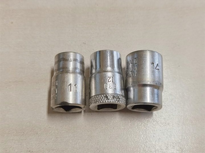 Насадки 3/8" 12-kątne HEYCO GEDORE 11,12,14, фото 2