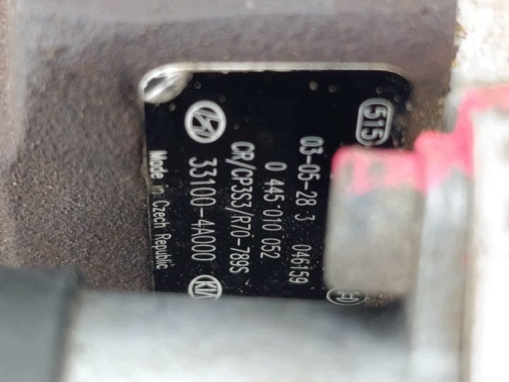 ТНВД KIA Sorento I 33100-4A000 0445010052 Bosch 2.5 CRDI, фото 2