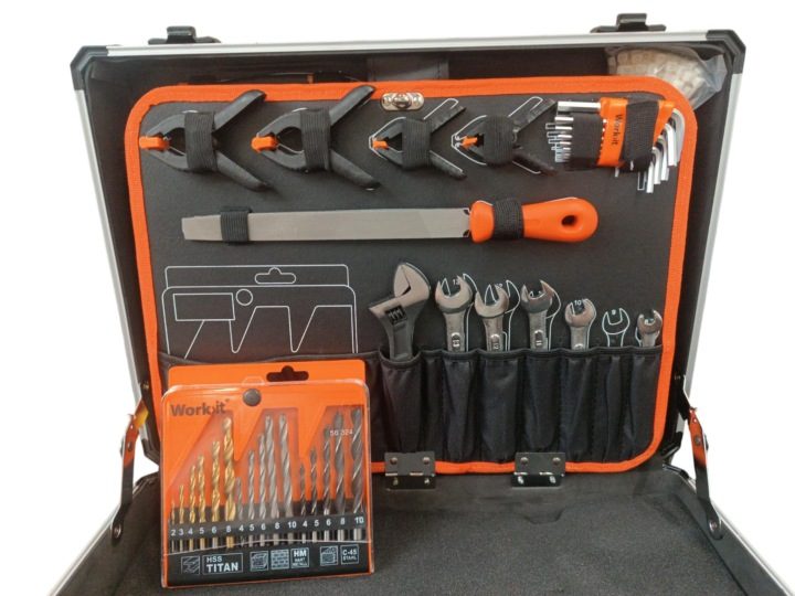 Комплект инструментов Work-iT, 247 запчасти, фото 4