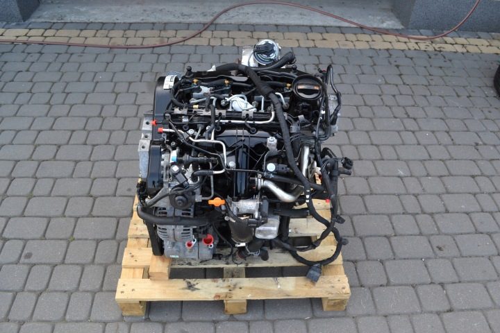 Двигатель в сборе CFJ 2.0 TDI VW Seat Skoda Touran 162 тыс. км * FV *, фото 2